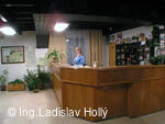 Hotel Zubříč - recepce hotelu