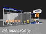 Fotky výstavních stánků na míru