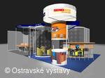 Fotky výstavních stánků na míru